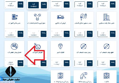 سایت اداره آب و فاضلاب استان کرمانشاه abfaksh.ir